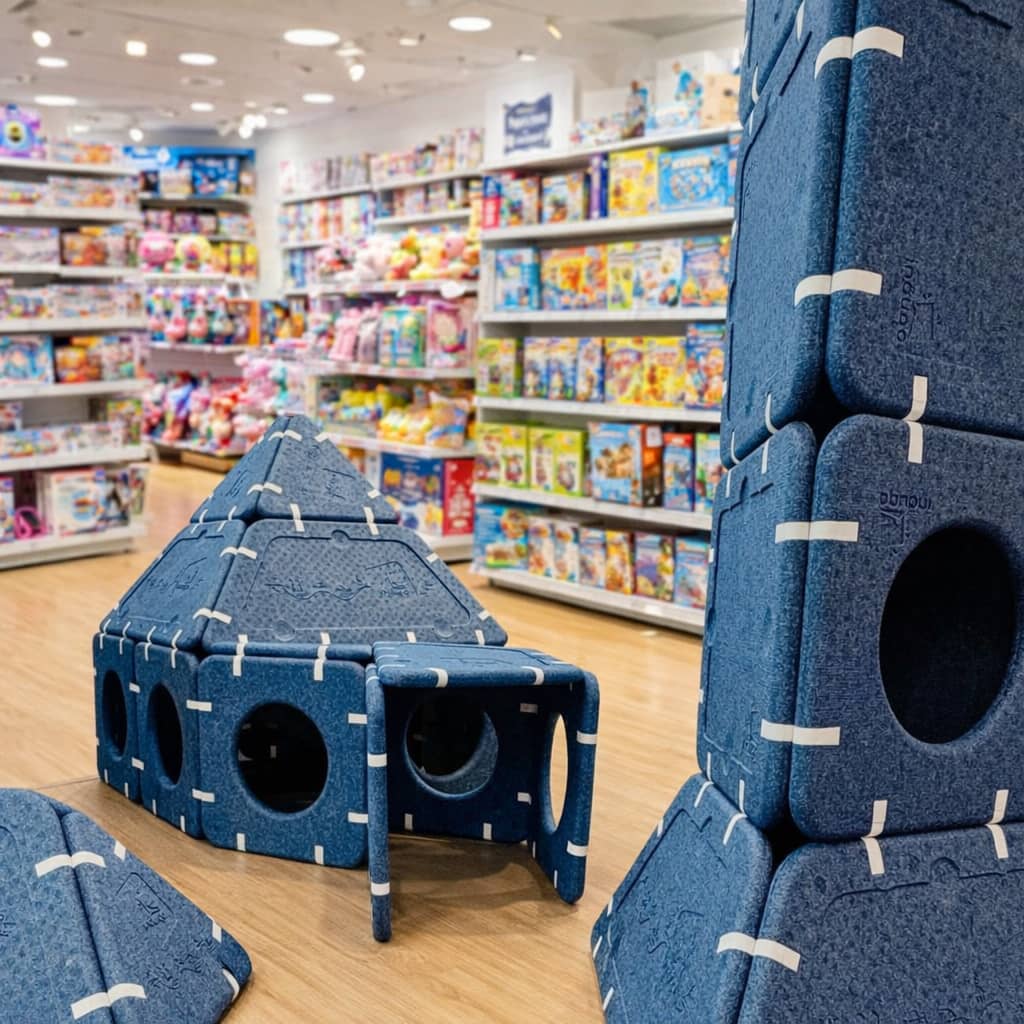 Montessori-Bausteine ​​aus weichem Material – Riesenversion