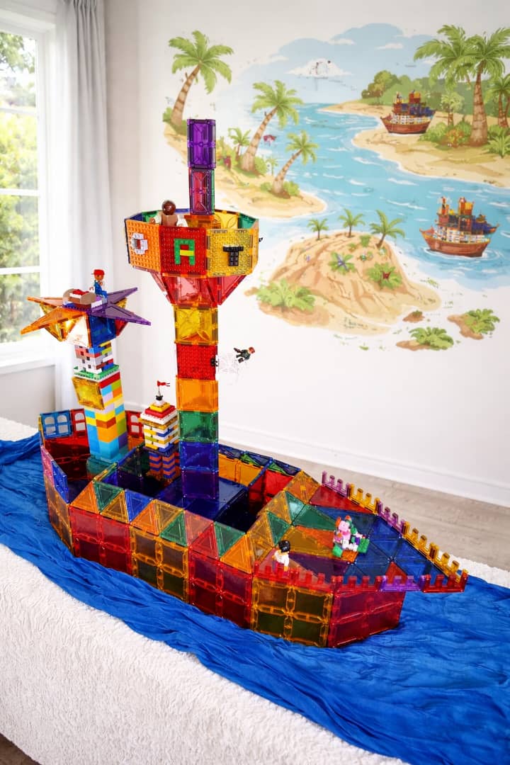 3D-Magnetbaukasten für Bildungszwecke