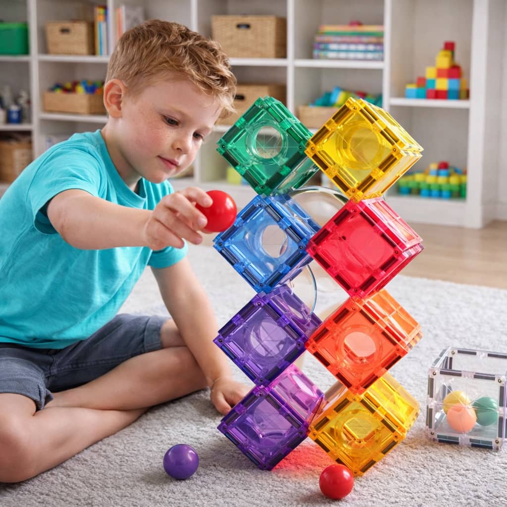 3D-Magnetbaukasten für Bildungszwecke